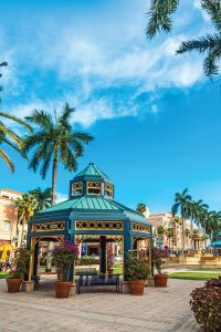 Mizner Park in Boca Raton. Photo courtesy of Adobe Stock