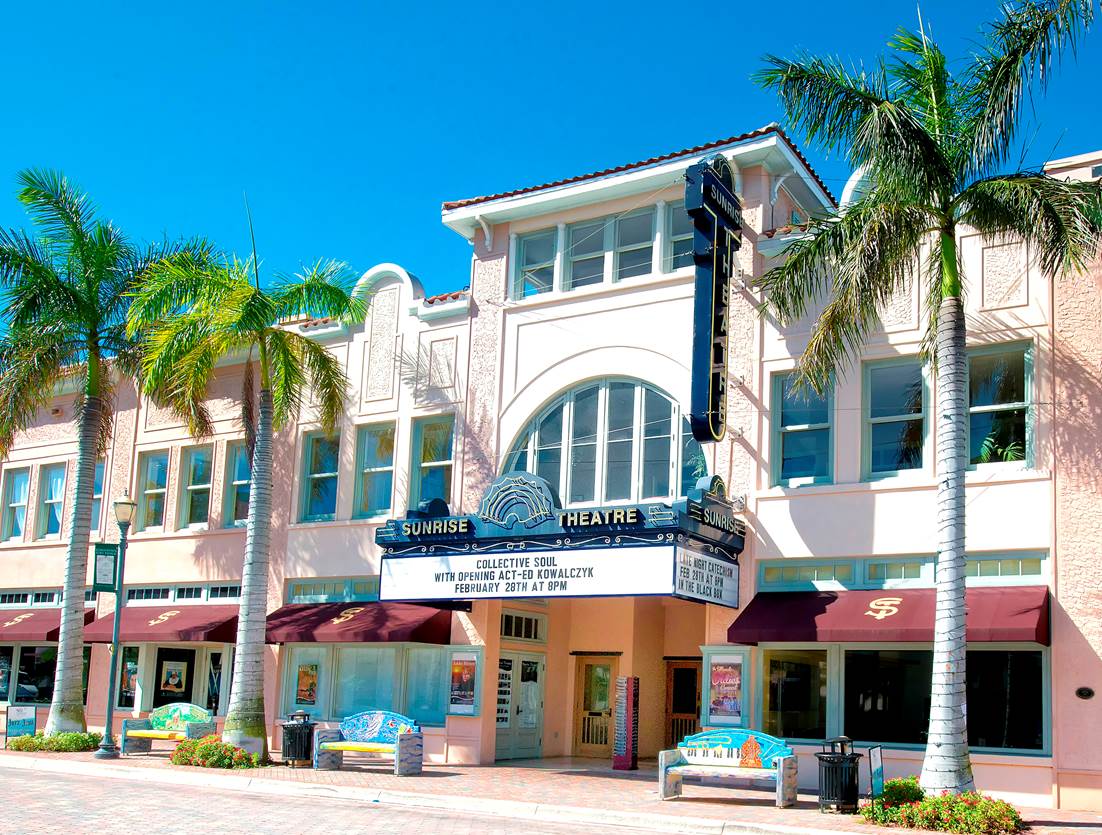 Sunrise Theatre - Palm Beach Florida