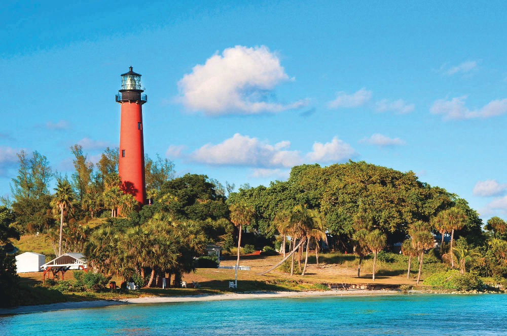 Jupiter Inlet Lighthouse. Photo courtesy of Discover the Palm Beaches